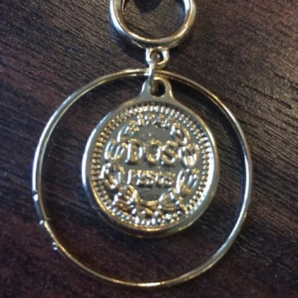 Vintage style Coins Pendant Drop Earrings jewelry